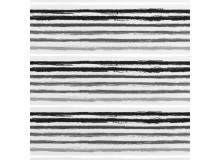 Jersey Streifen - Ringel schwarz grau gemalt